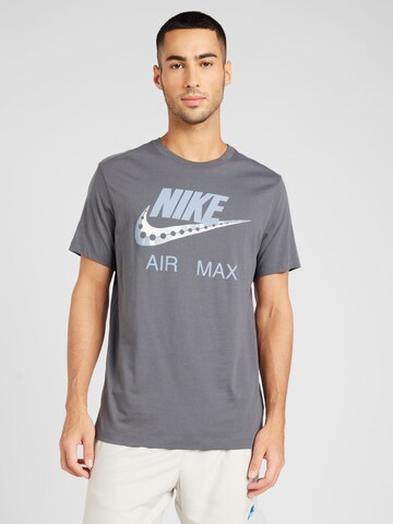 Nike Sportswear Póló 'DAY FUTURA' - szürke: elől