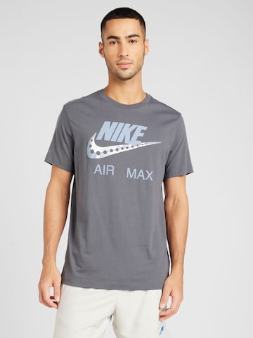 Nike Sportswear Shirt 'DAY FUTURA' in Grey: front