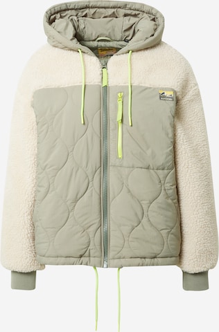 Superdry - Chaqueta de entretiempo en verde: frente