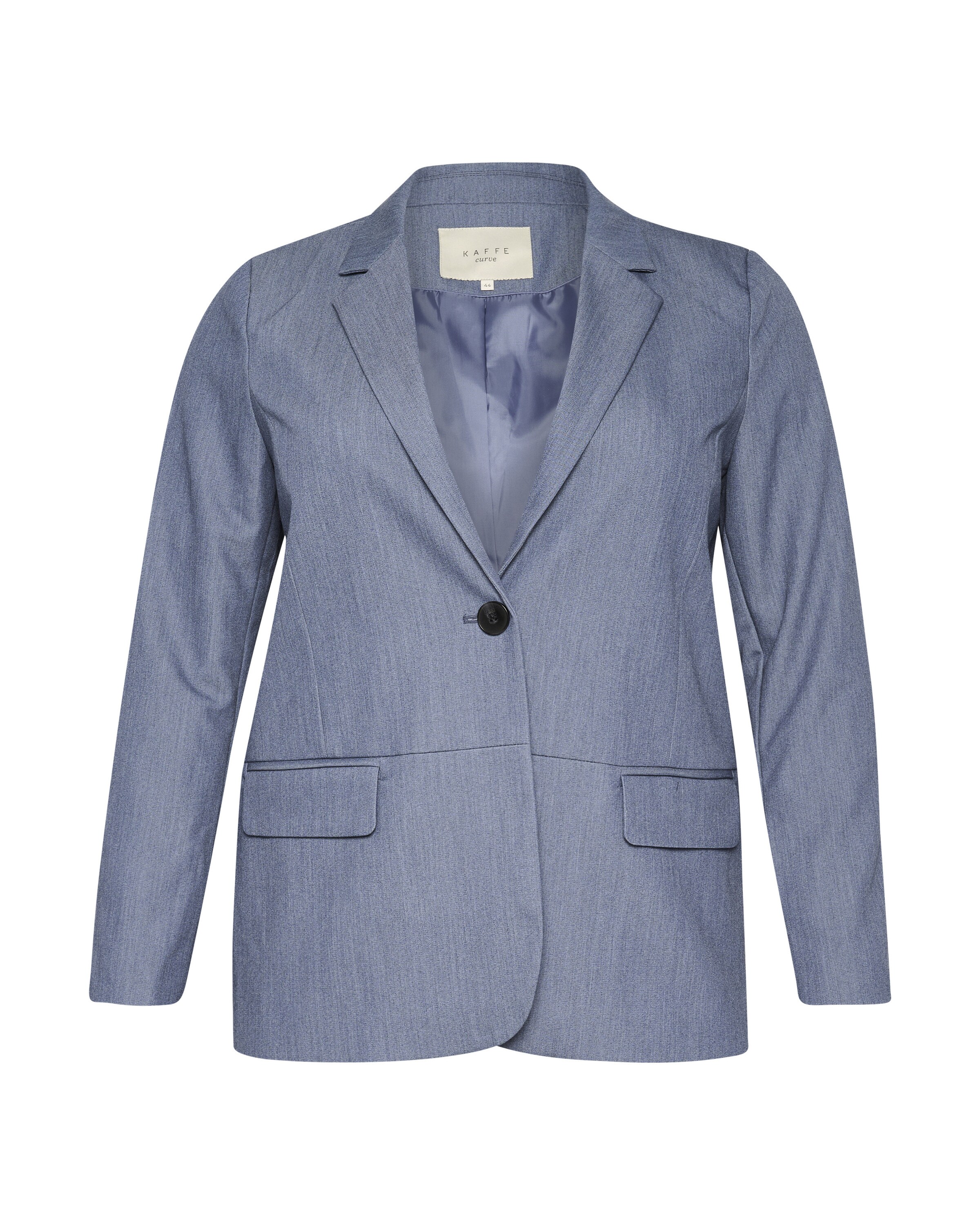 KAFFE CURVE Blazer 'Sakira' in Blau: Vorderseite
