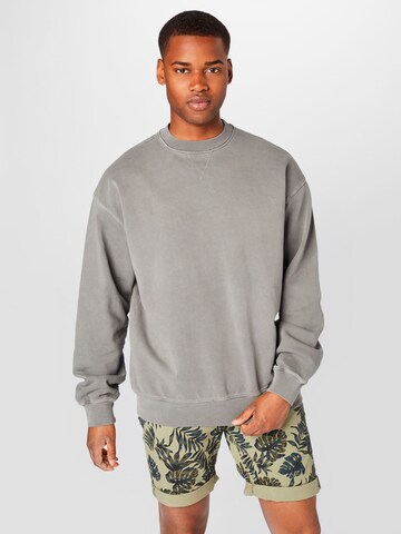 Dr. Denim Sweatshirt 'Dario Summer' in Grey: front