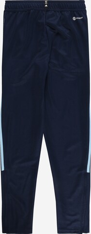 ADIDAS PERFORMANCE Slimfit Sporthose 'Messi Tiro'' in Blau