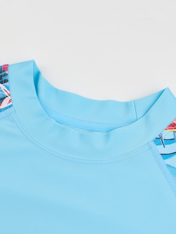 T-shirt fonctionnel 'UPF50+ Long Sleeve' MEETWEE en bleu