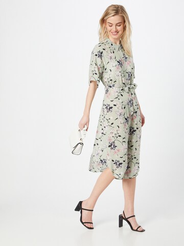 VERO MODA Shirt dress 'JENNY' in Green