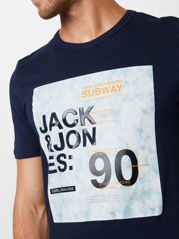 JACK & JONES Тениска в синьо