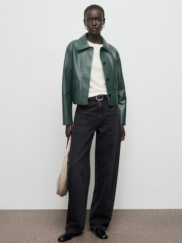 MANGO Between-season jacket 'SABINA' in Green