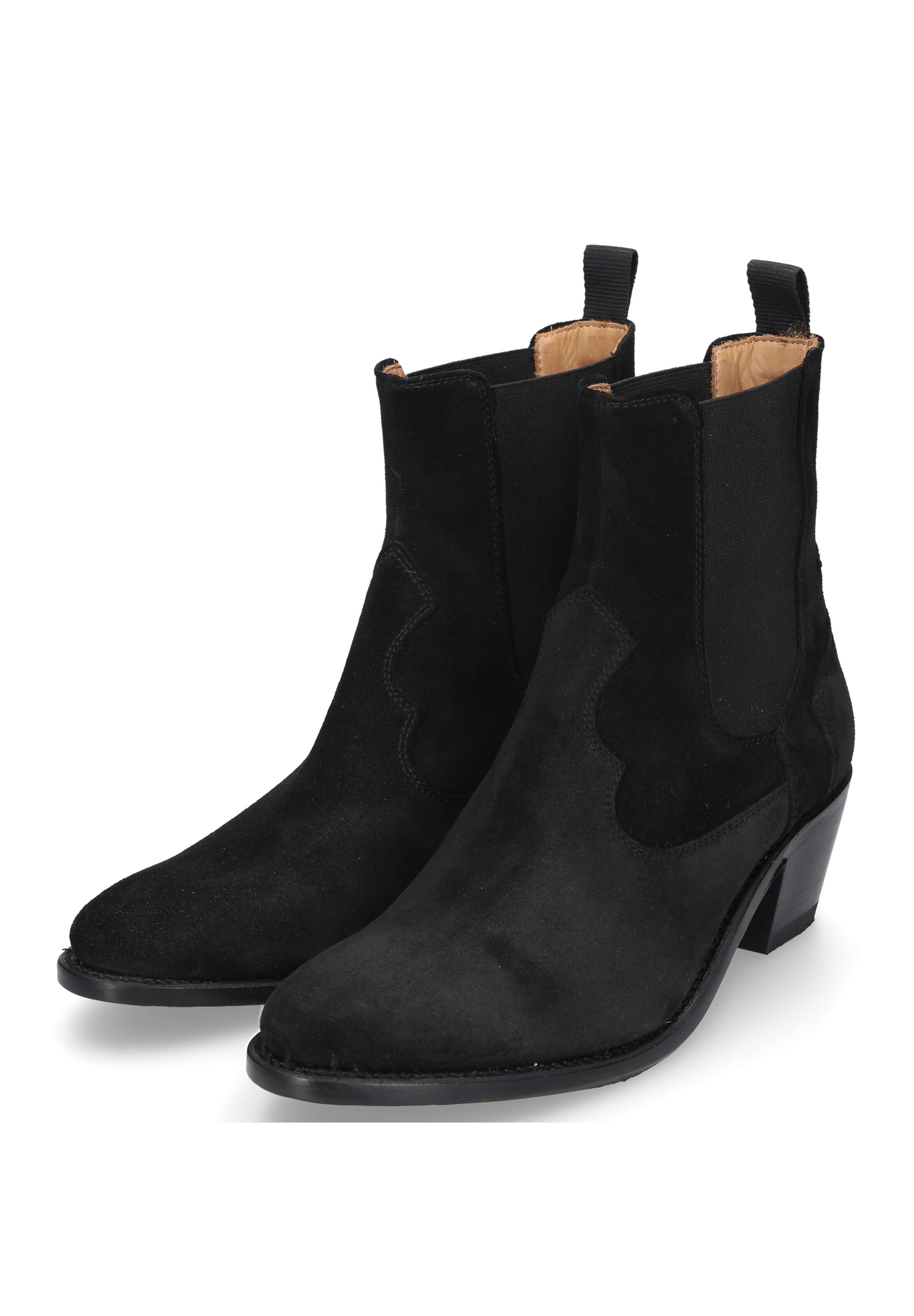 Henry Stevens Enkellaarsjes 'Marla WCB' in Zwart