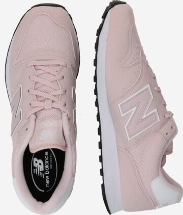 Baskets basses '500' new balance en rose