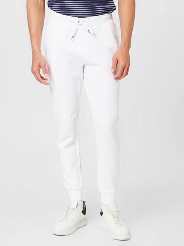 Polo Ralph Lauren Дънки Tapered Leg Панталон в бяло: отпред