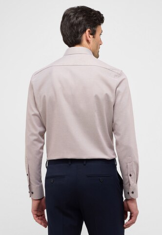 ETERNA Regular fit Zakelijk overhemd in Beige