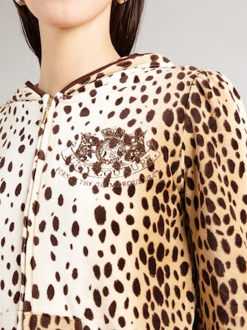 Juicy Couture Sweat jacket 'HERITAGE ROBYN' in Brown