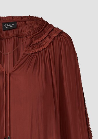 s.Oliver BLACK LABEL Blouse in Rood