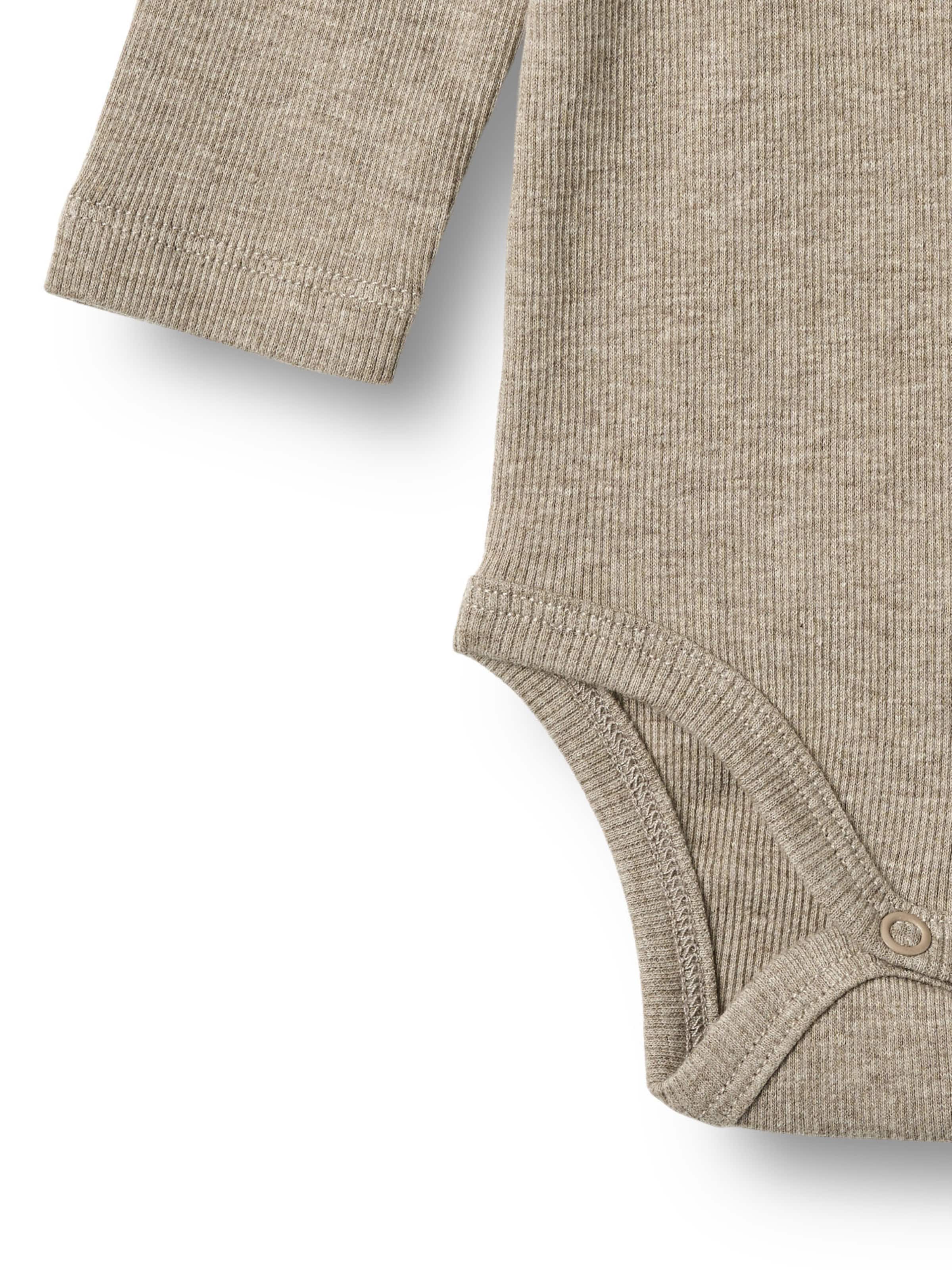 Barboteuse / body 'Spencer' WHEAT en gris