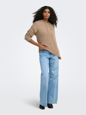 ONLY - Jersey 'NELLIE' en marrón
