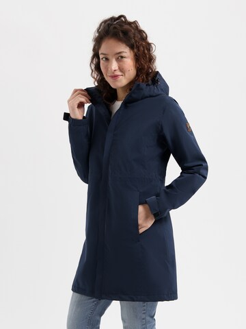 Veste mi-saison 'Amalie' Travelin en bleu : devant