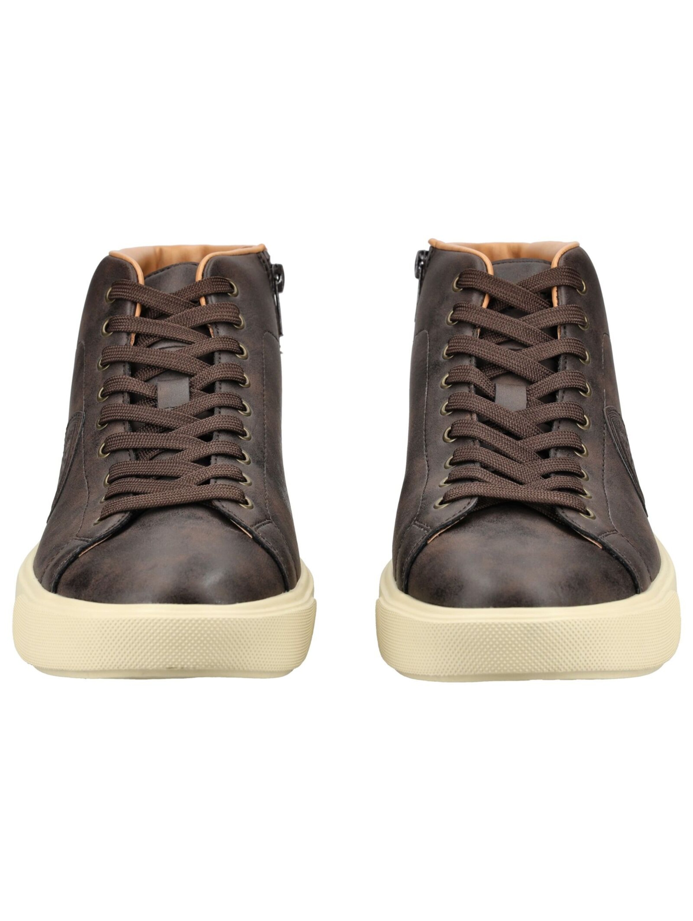 Baskets hautes Blauer.USA en marron