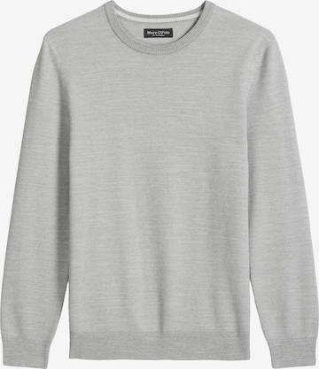 Marc O'Polo Sweater 'Jonte' in Grey: front