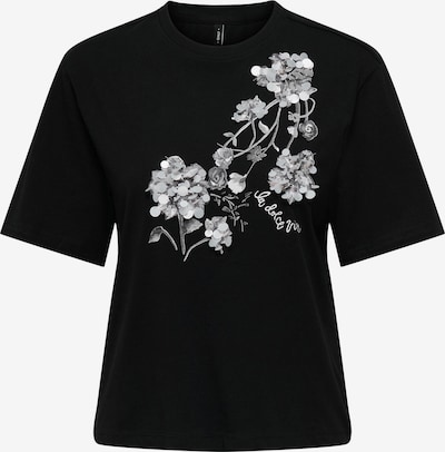 ONLY Majica 'ONLJULIANE' u tamo siva / crna / bijela, Pregled proizvoda