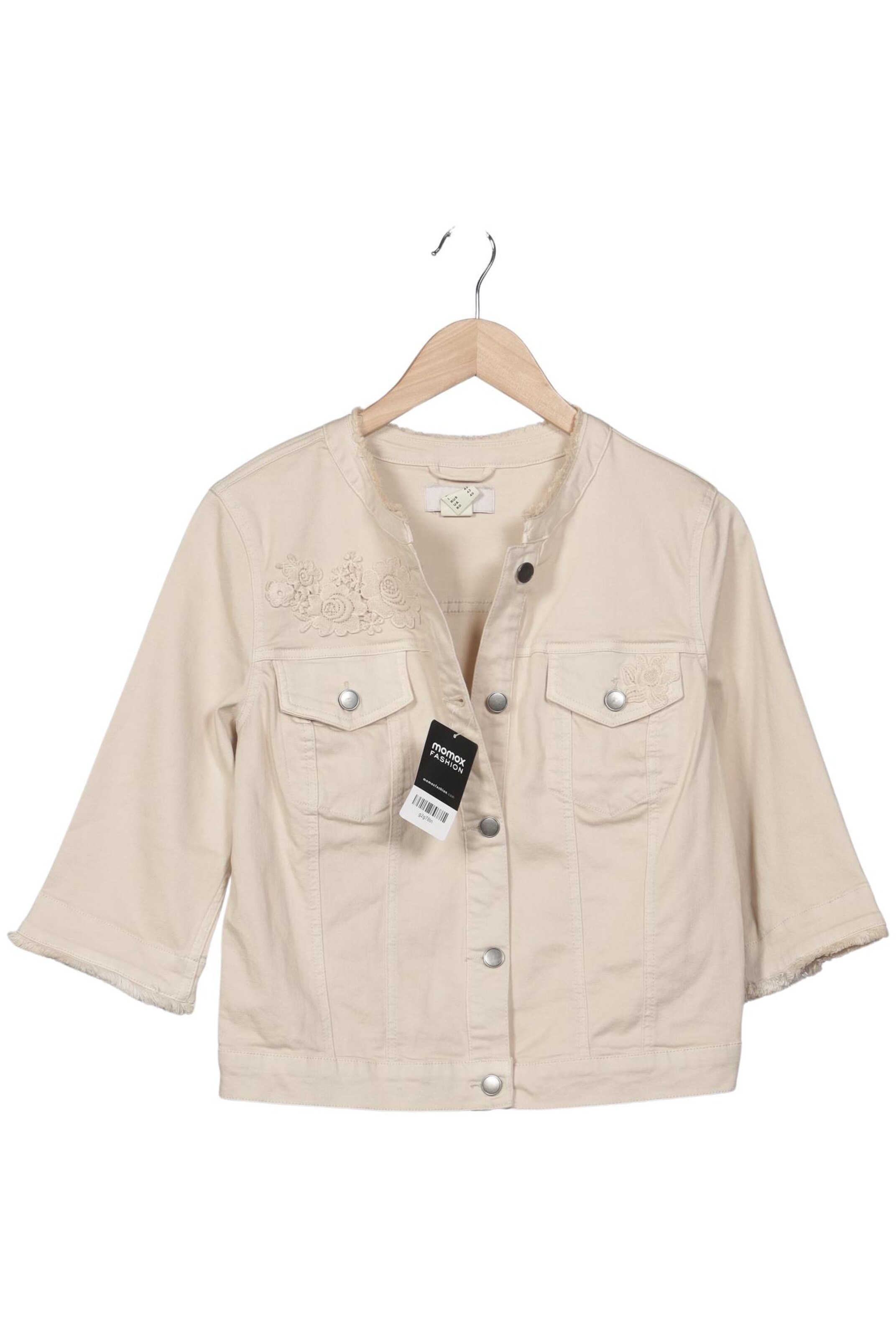 heine Jacket & Coat in XS in Beige: front