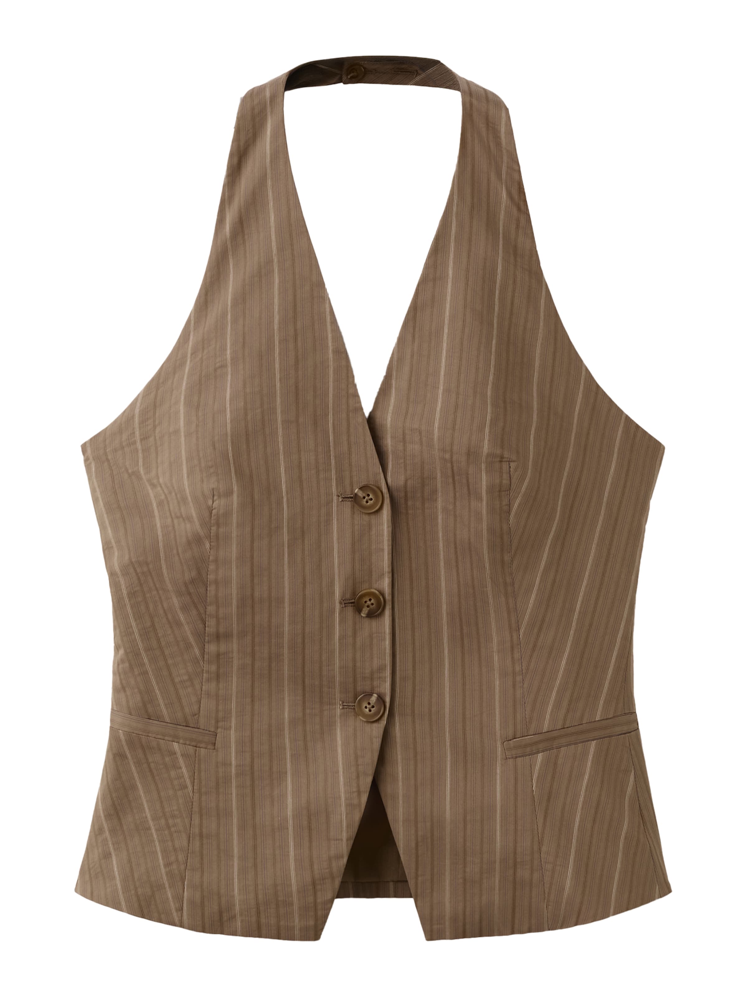 MANGOPrsluk od odijela 'Martin' - smeđa boja: prednji dio