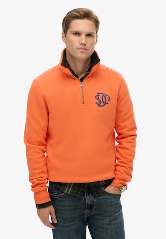 Superdry Sweatshirt 'Sd & Co' in Orange: Vorderseite
