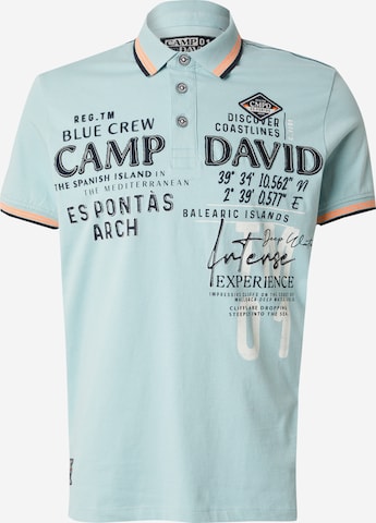 Maglietta di CAMP DAVID in verde: frontale