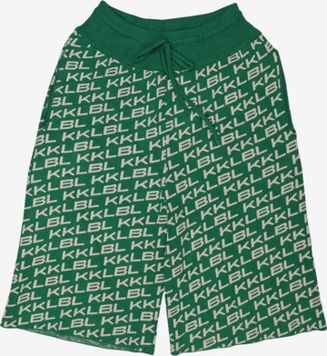 Karo Kauer Shorts 31-32 in Grün: Vorderseite