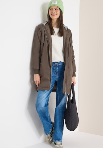 CECIL Between-Seasons Coat in Brown