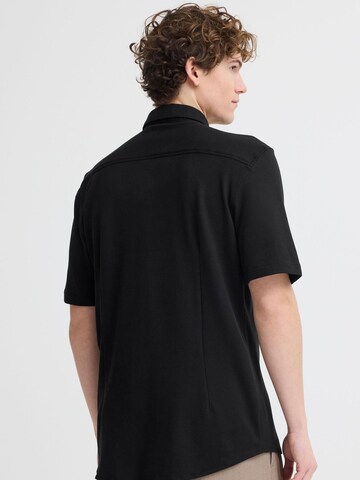Casual Friday - Ajuste estrecho Camisa ' CFFolke ' en negro