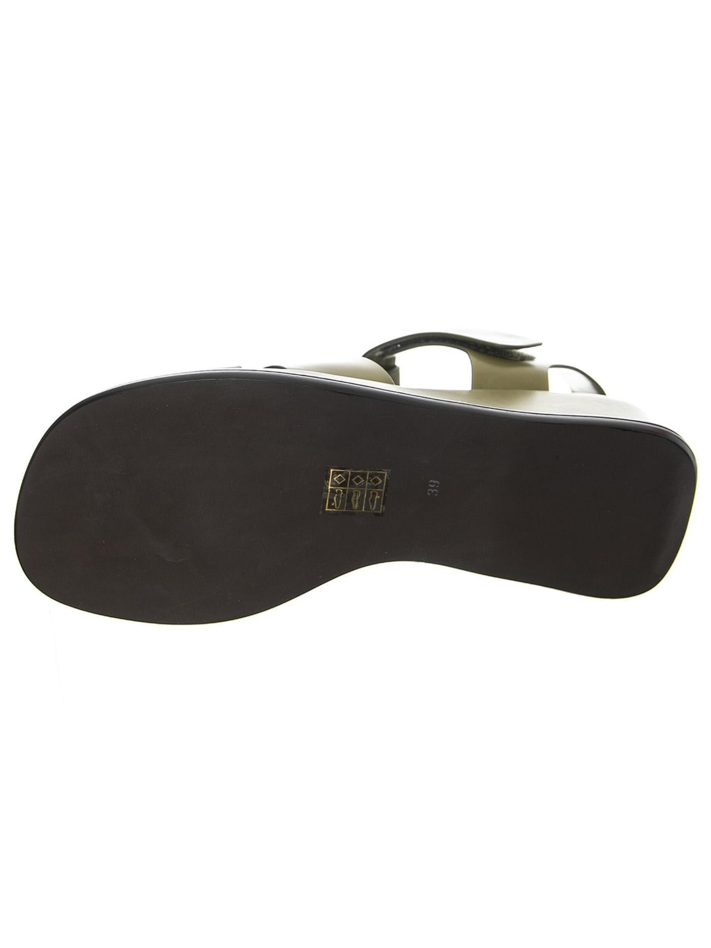 Sandalo 'W' Arminus-Hi Green Pu Sandals' di Jeffrey Campbell in verde