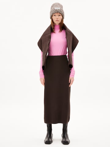 ARMEDANGELS Skirt 'MILANAAS' in Brown