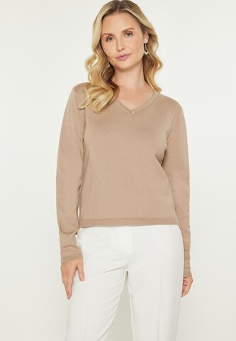 usha BLACK LABEL - Jersey 'Classic' en beige: frente