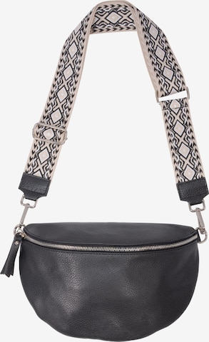 Seasons of April Gürteltasche 'Jaime' in Schwarz: Vorderseite