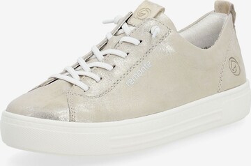 Sneaker bassa di REMONTE in beige: frontale