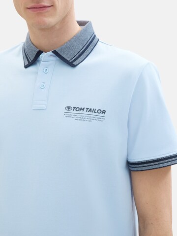 TOM TAILOR Poloshirt in Blau