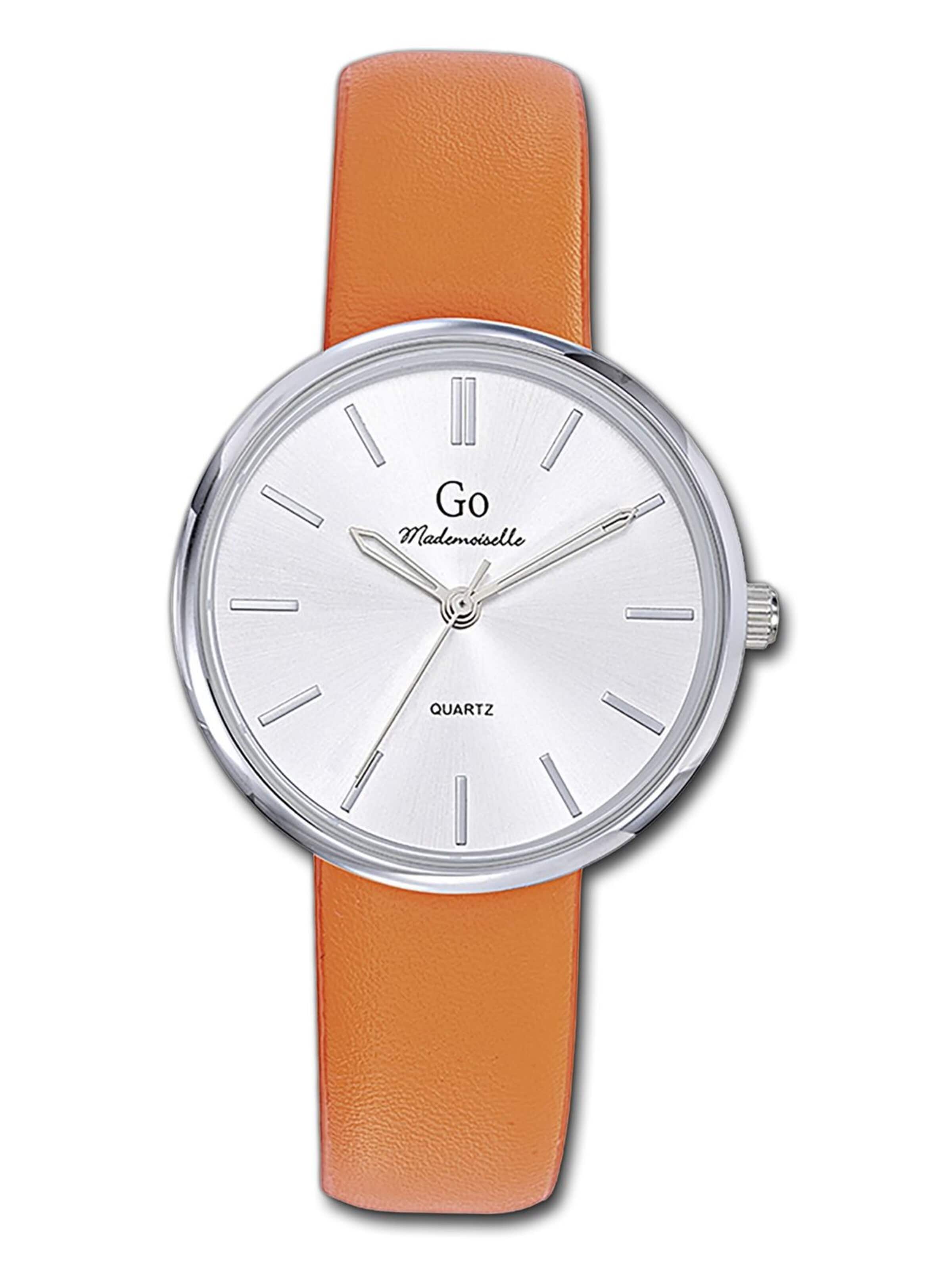 Orologio analogico di GO GirlOnly in arancione: frontale