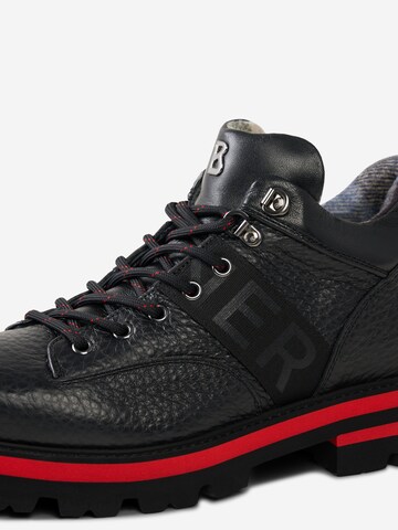 BOGNER Schnürstiefel in Schwarz