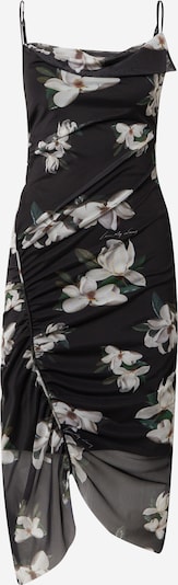 AllSaints Šaty 'ALESSANDRA' - zelená / čierna / biela ako vlna, Produkt