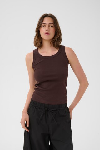 InWear Top w kolorze brązowy: przód