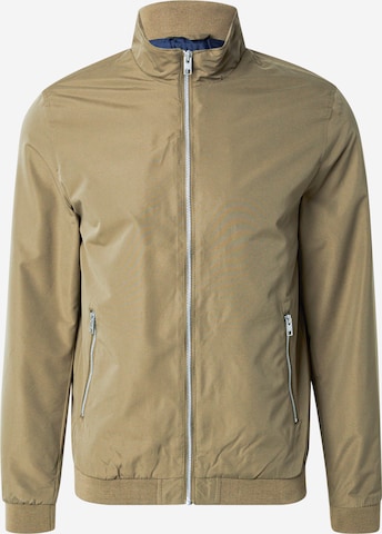 JACK & JONES Демисезонная куртка 'JWHMASH' в Зеленый: спереди