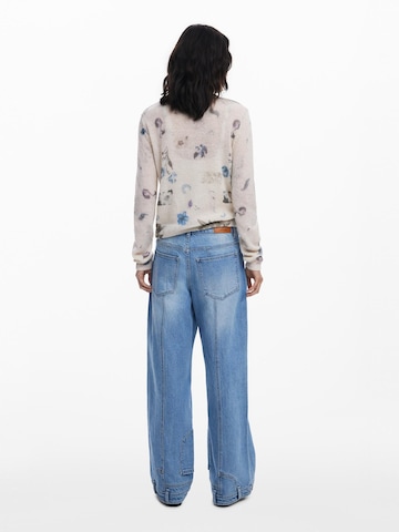 Wide Leg Jean Desigual en bleu