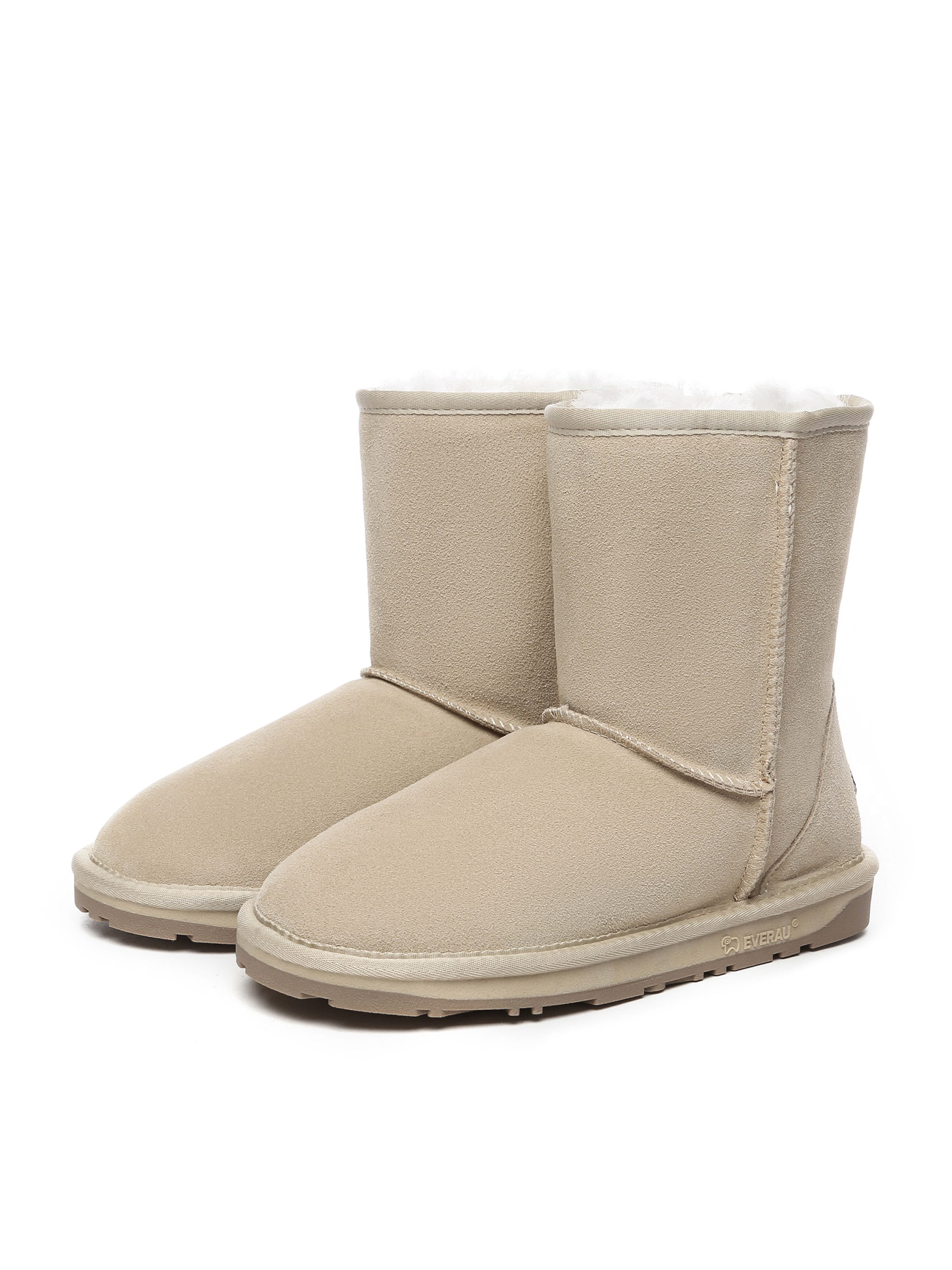 Everau Boots 'Parrot' i beige: forside