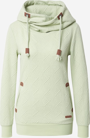 Hailys Sweatshirt 'Janette' in Green: front