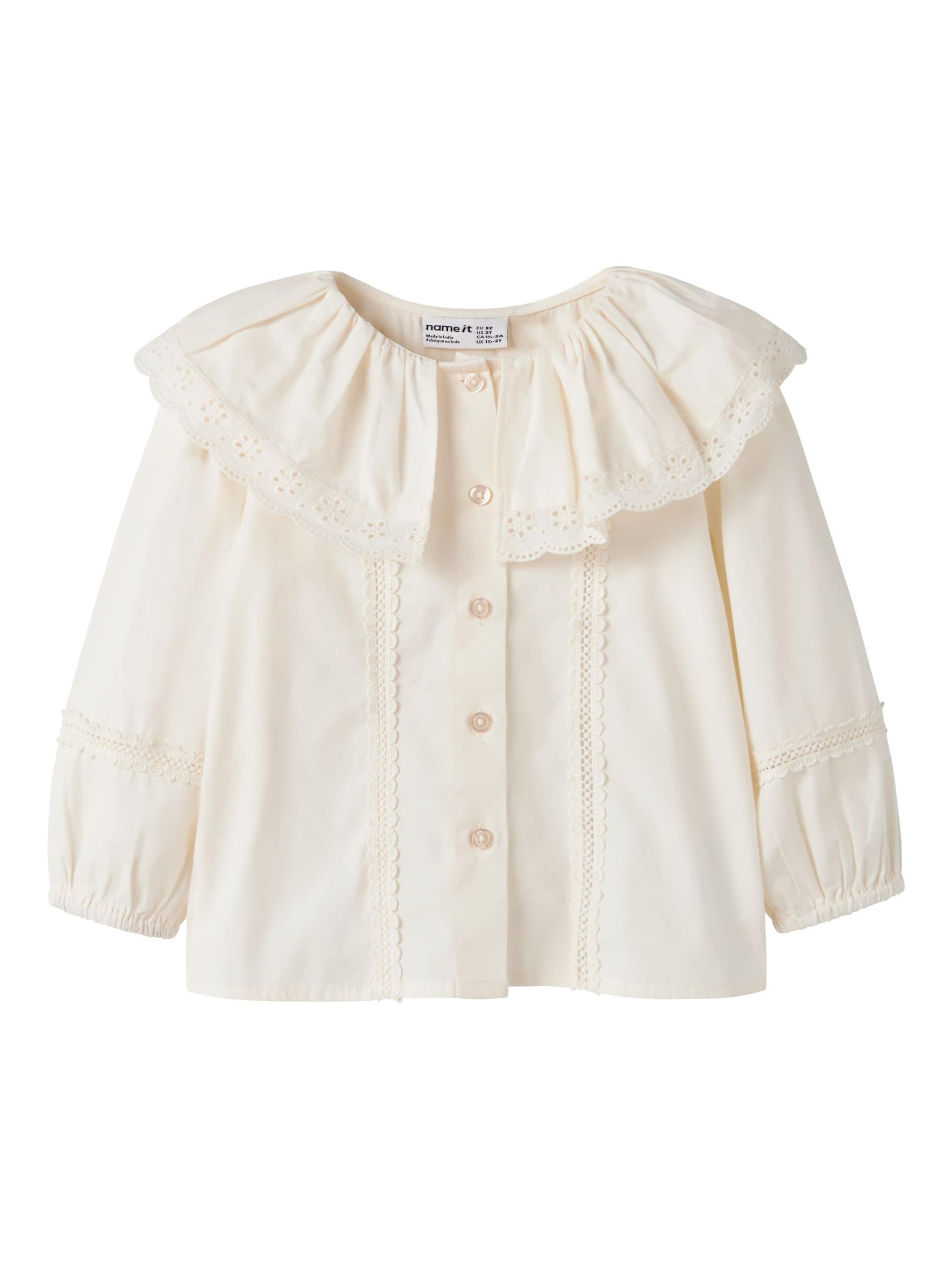 Camicia da donna di NAME IT in bianco: frontale