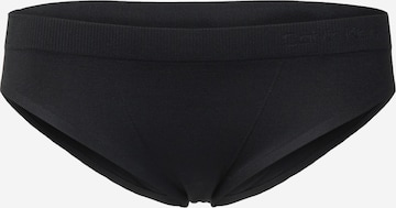 Slip de la Calvin Klein Underwear pe negru: față