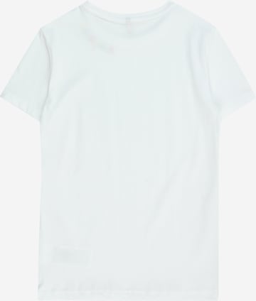 KIDS ONLY T-Shirt 'LINEA LIFE' in Weiß