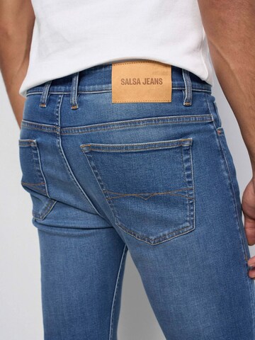 Salsa Jeans Slimfit Jeans in Blauw