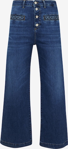 Flared Jeans di Liu Jo in blu: frontale