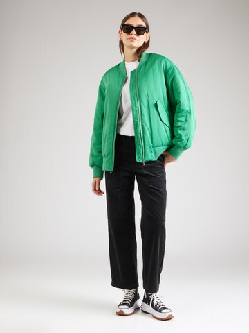 CONVERSE Wide Leg Cargobukser i sort