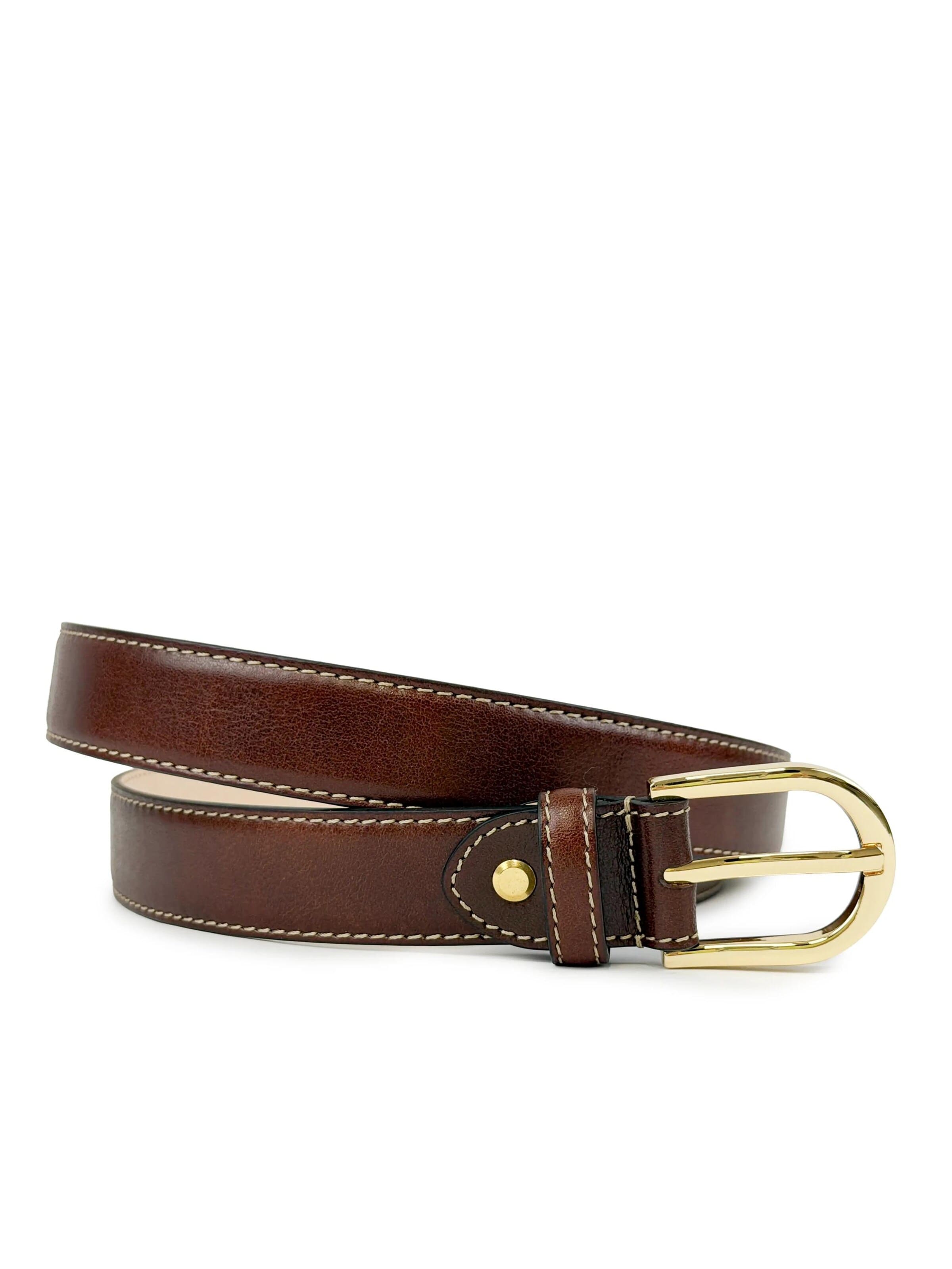 SARA BY JG Belt 'LA CINTURA' in Brown: front